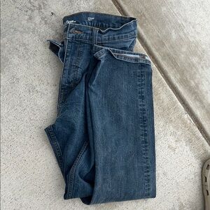 Men’s Goodfellow & Co Bootcut Jeans - Dark Blue
